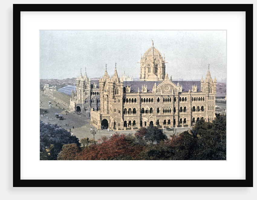Victoria Terminus, Bombay, India by Anonymous
