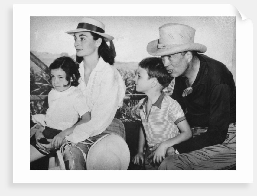 John Huston (1906-1987), American film director and actor by Anonymous