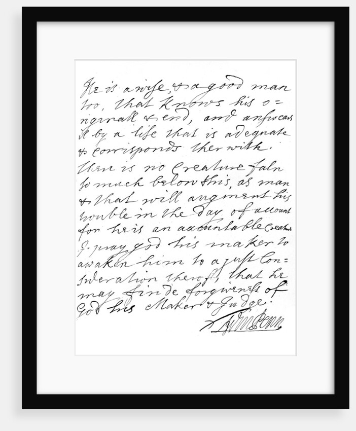A letter from William Penn of Pennsylania by William Penn