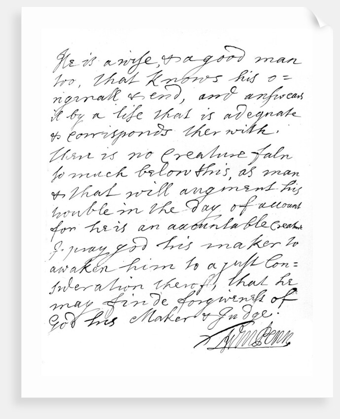 A letter from William Penn of Pennsylania by William Penn