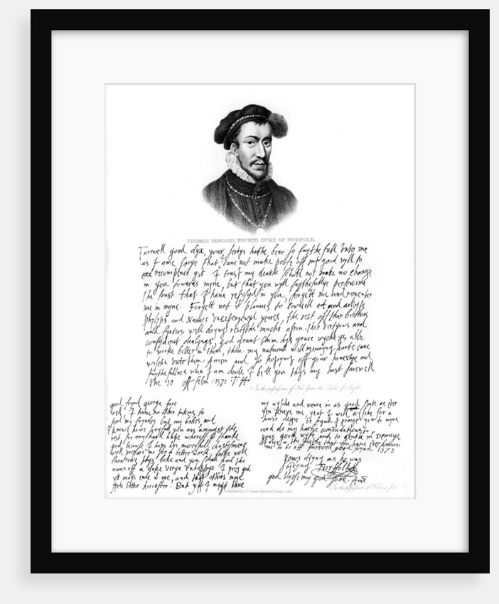 Portrait of Thomas Howard, 4th Duke of Norfolk by Anonymous
