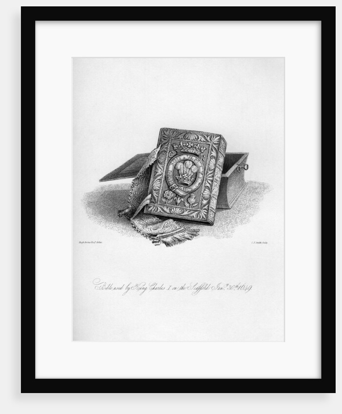 Bible used by King Charles I on the scaffold by C J Smith