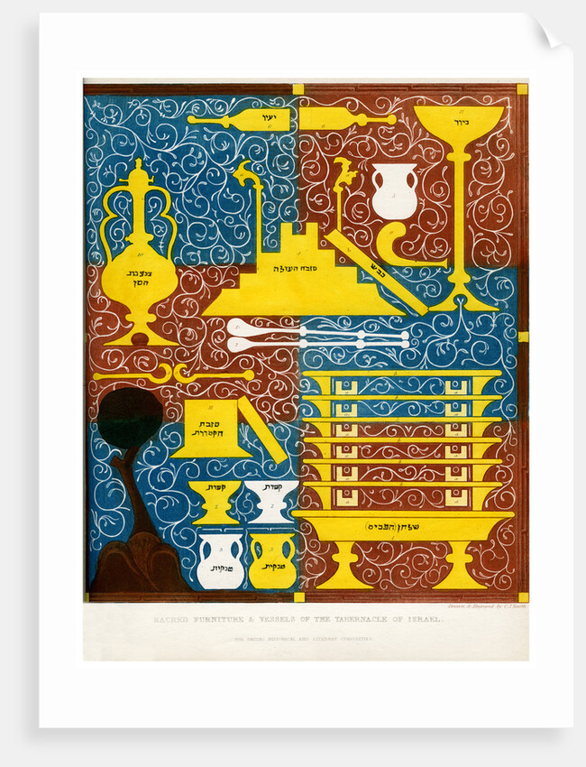 Sacred furniture and vessels of the Tabernacle of Israel by C J Smith