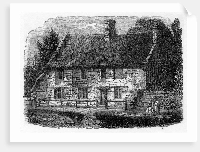 Birth place of Reverend James Hervey, Hardingston, near Northampton by Anonymous