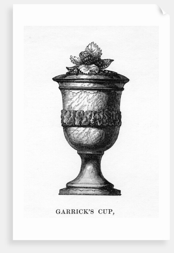Garrick's Cup, carved from Shakespeare's mulberry tree by Anonymous