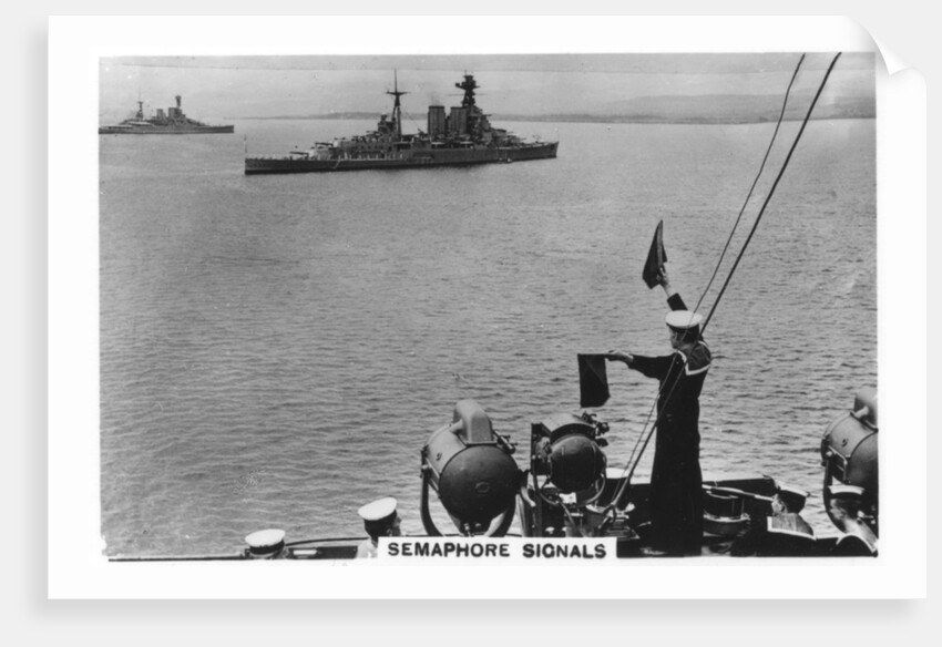 Semaphore signals by Anonymous