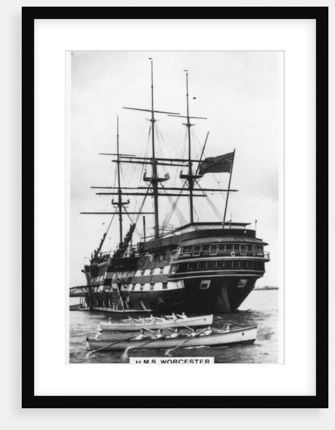HMS Worcester by Anonymous