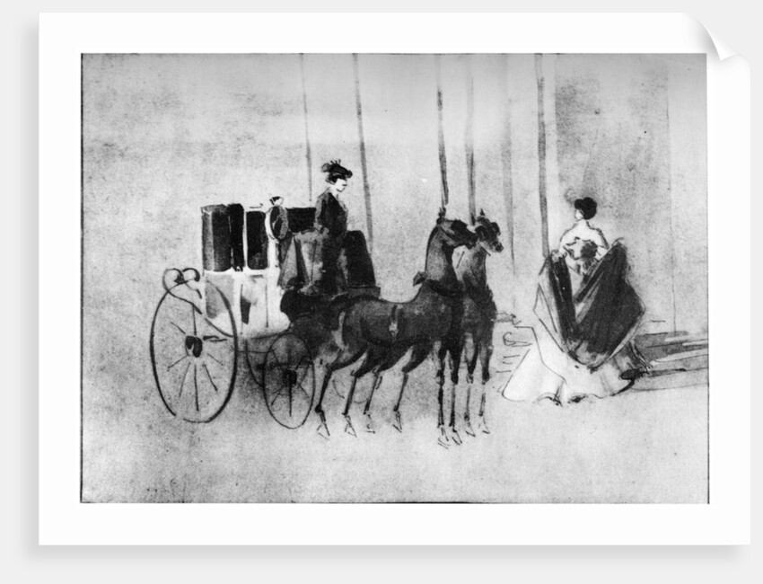 Arriving at the Ball by Constantin Guys