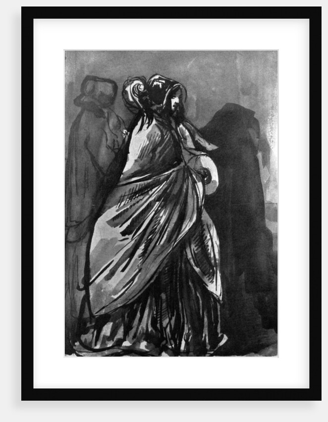 La Dame Au Chale by Constantin Guys