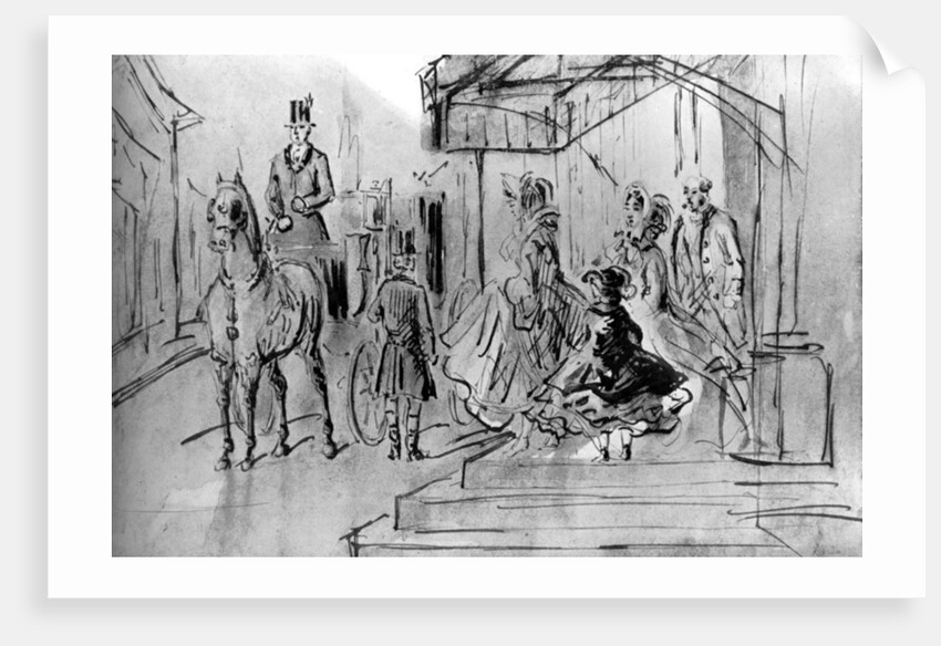 Setting Out by Constantin Guys