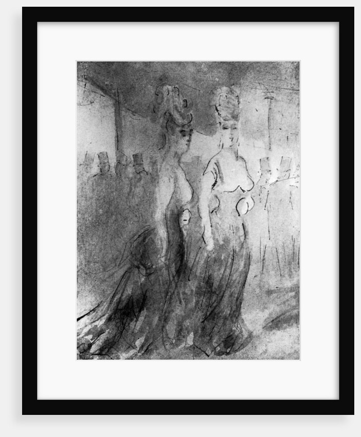 Deux Elegantes by Constantin Guys
