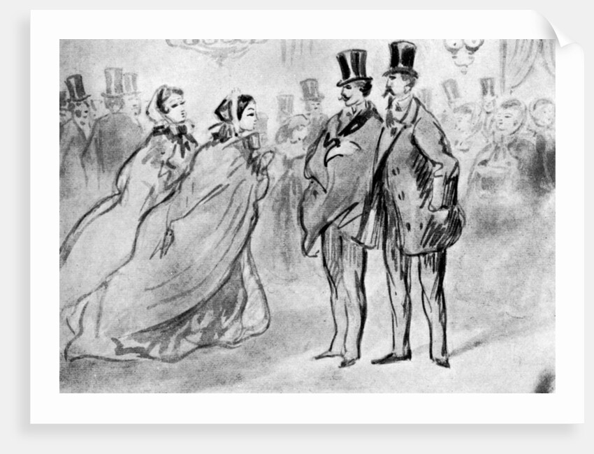 Assembly by Constantin Guys