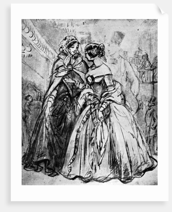 At Mabille's by Constantin Guys