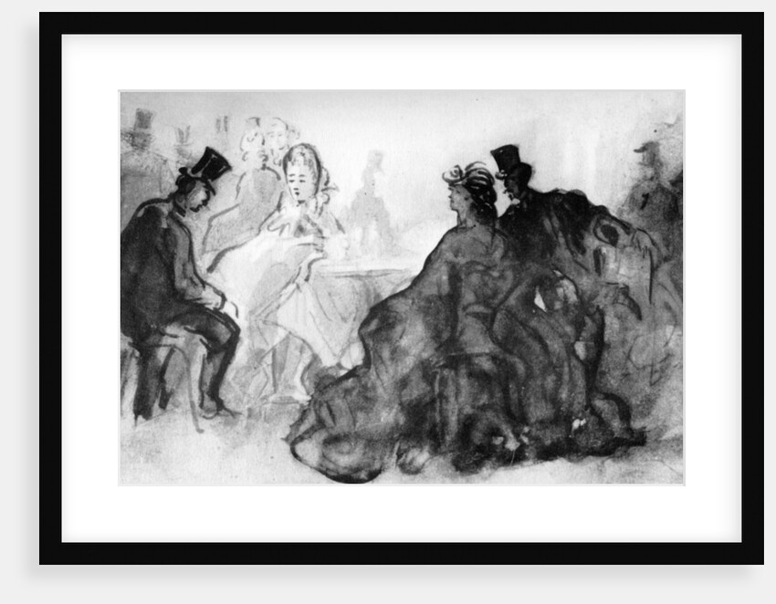 At the Cabaret by Constantin Guys