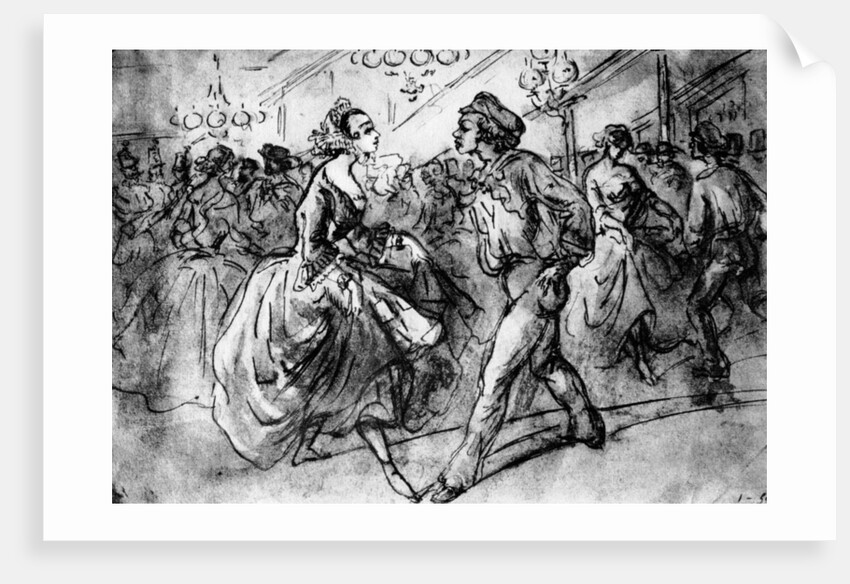 At the Dance by Constantin Guys