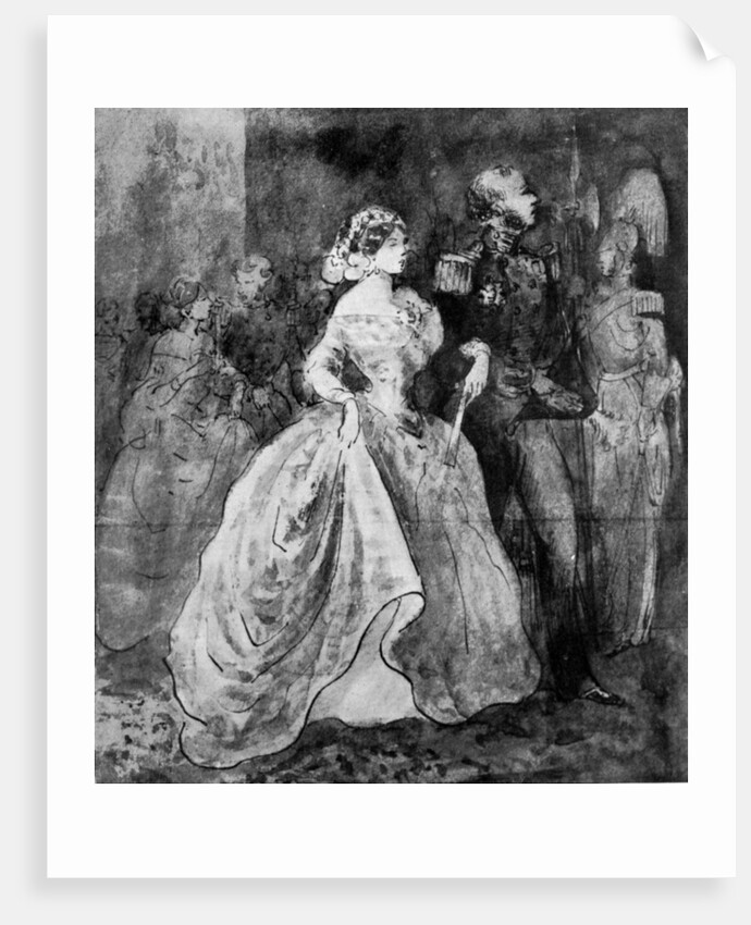 A Reception at Court by Constantin Guys