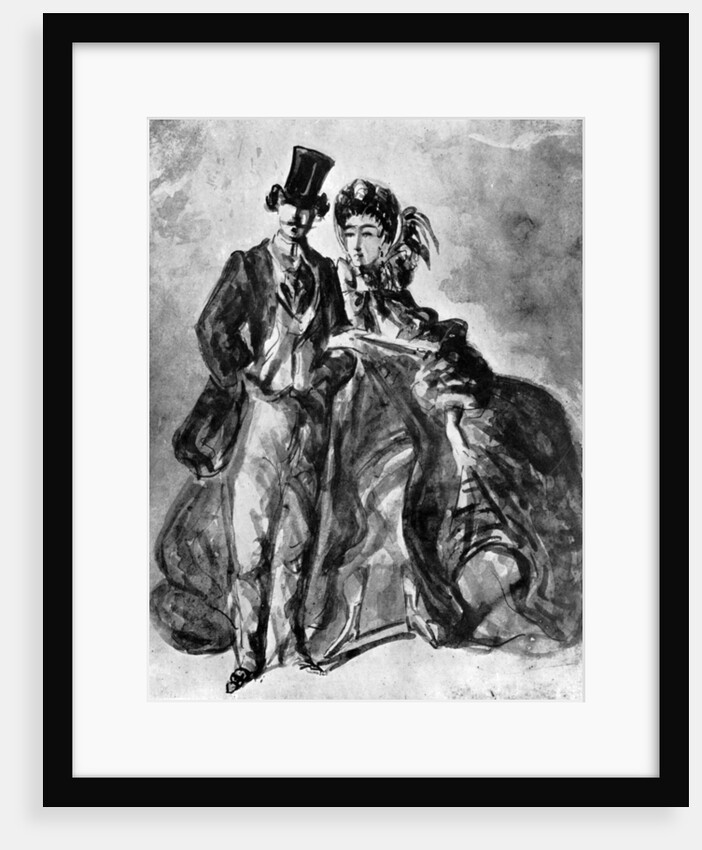 Man and Woman by Constantin Guys