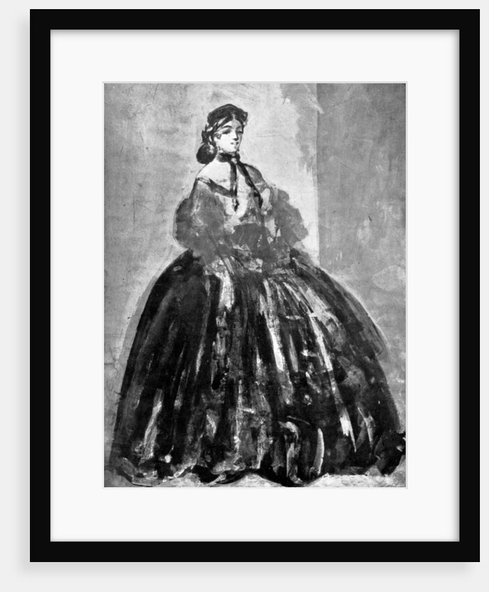Portrait of a Woman by Constantin Guys