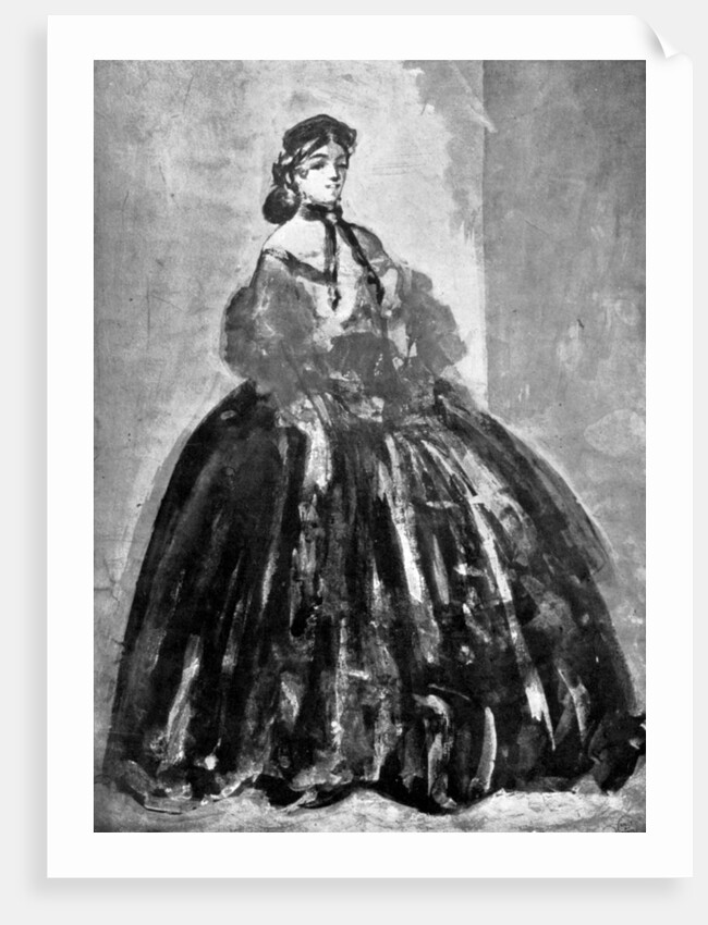 Portrait of a Woman by Constantin Guys