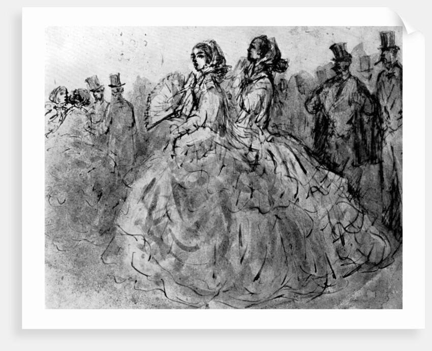 Promenade by Constantin Guys