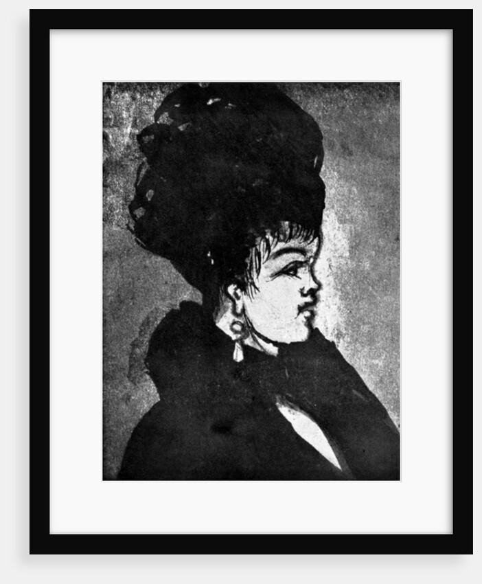 Young Woman by Constantin Guys