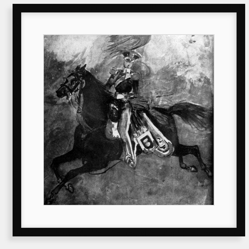 An English Officer by Constantin Guys