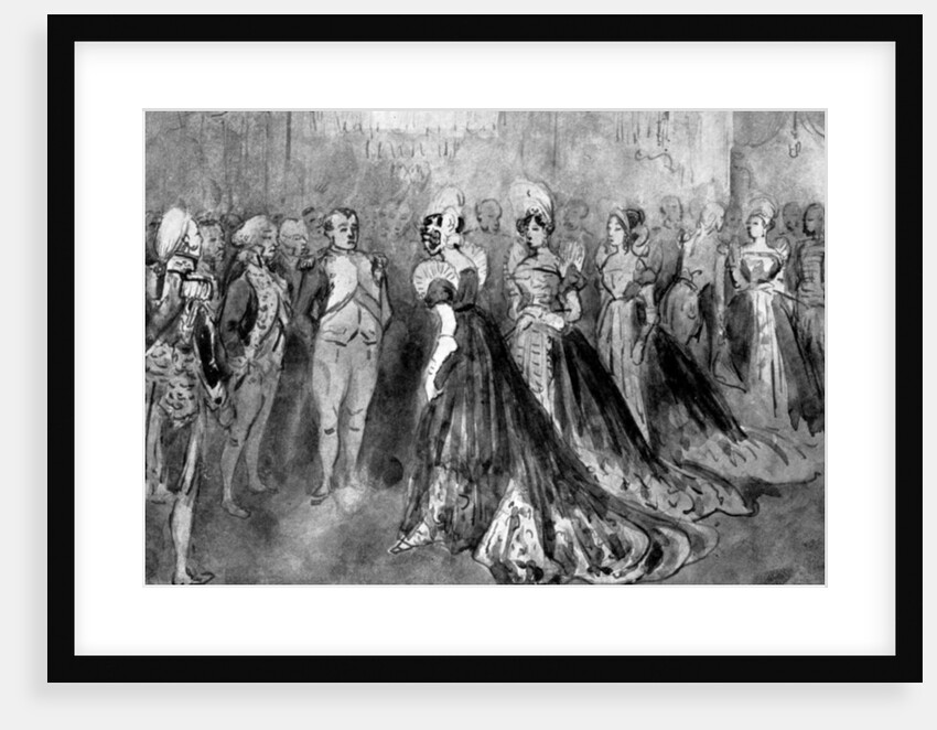 At the Court of Napoleon by Constantin Guys
