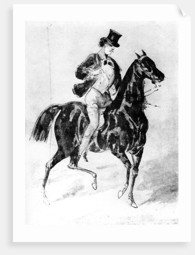 A Dandy by Constantin Guys