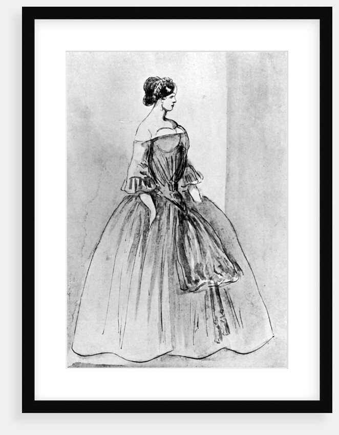 Portrait of a Woman by Constantin Guys