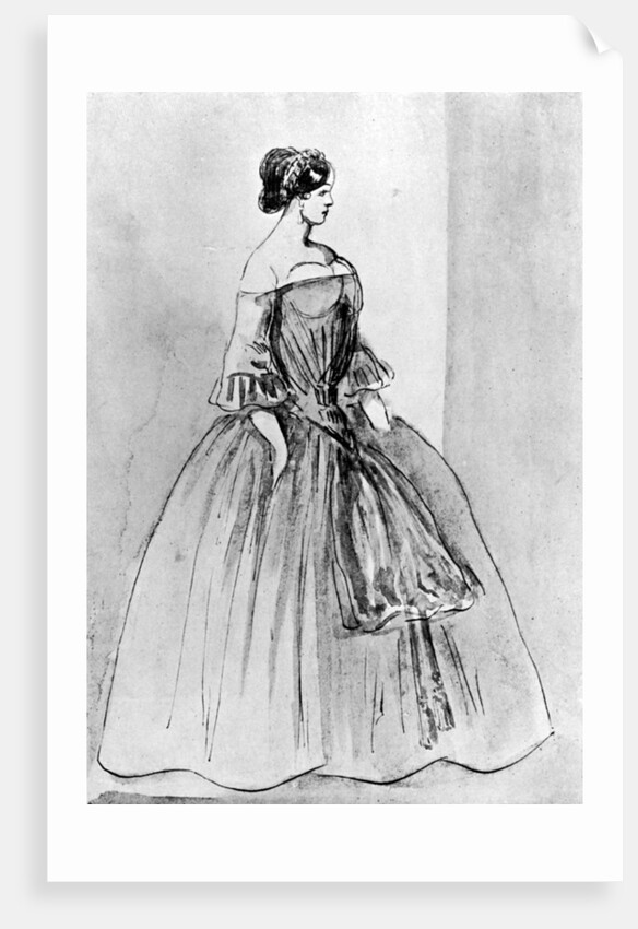Portrait of a Woman by Constantin Guys