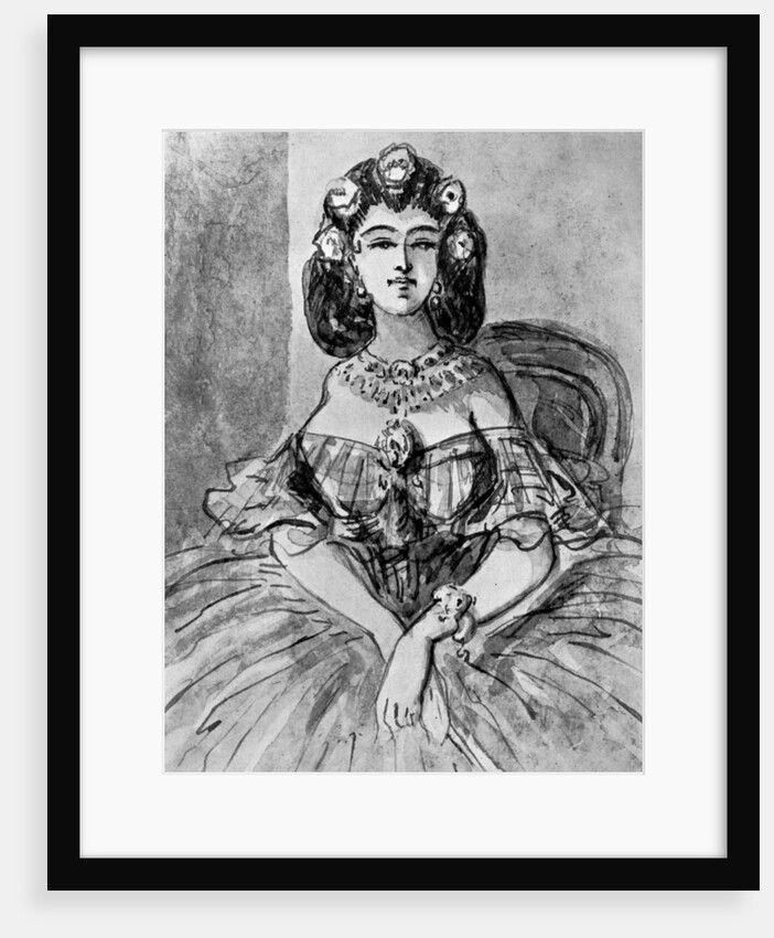 Portrait of a Lady by Constantin Guys