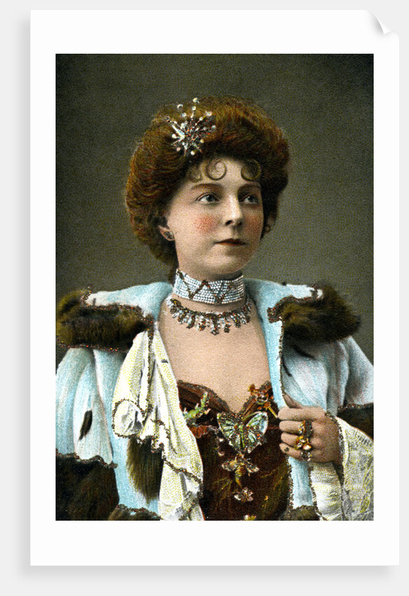 Vesta Tilley (1864-1952), English music hall entertainer by Anonymous