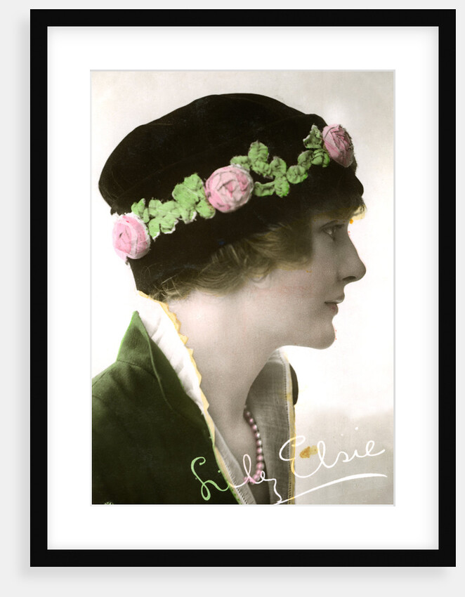 Lily Elsie (1886-1962), English actress by Rita Martin