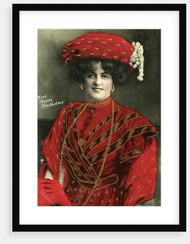 Marie Studholme (1875-1930), English actress by Anonymous