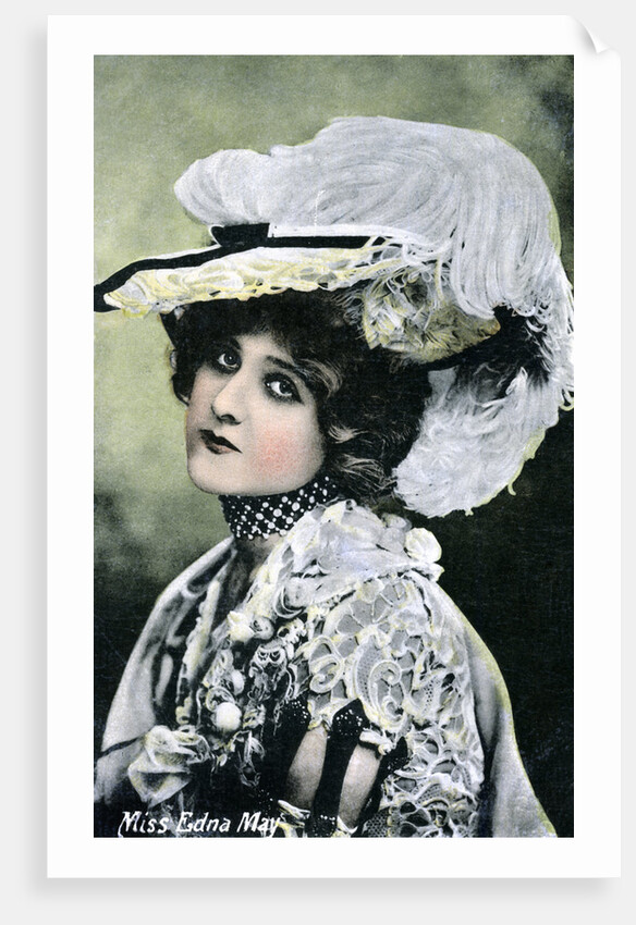 Edna May (1878-1948), American singer and actress by Anonymous