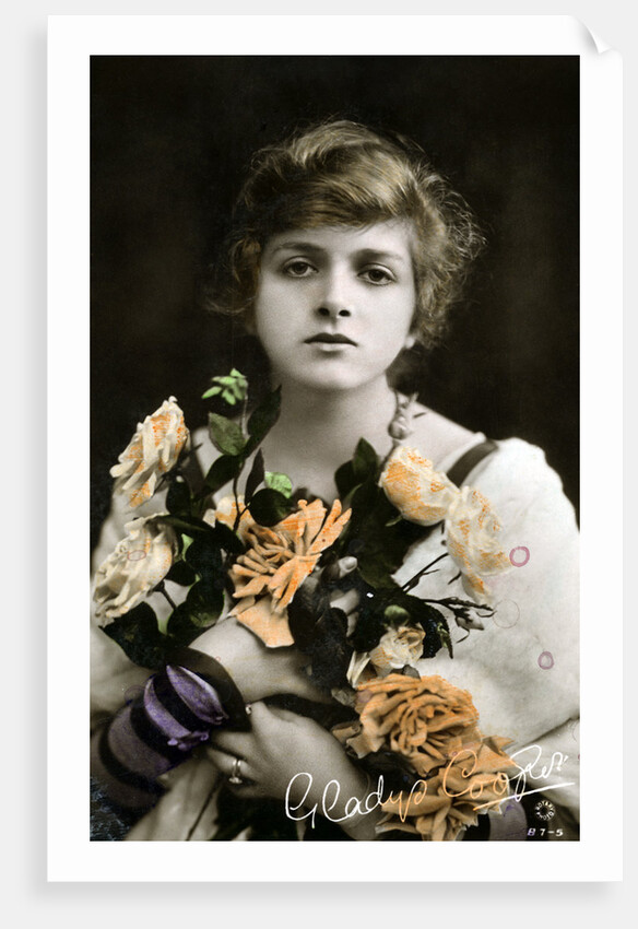 Gladys Cooper (1888-1971), English actress by Anonymous