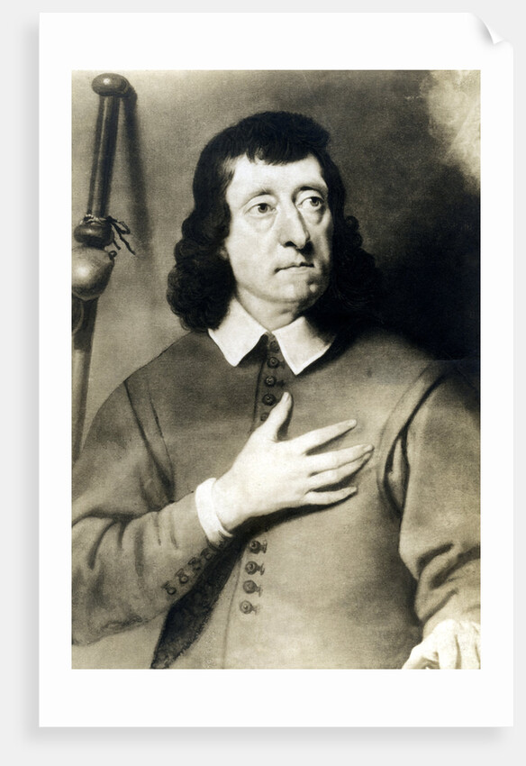 John Milton (1608-1674), English poet by Rotary Photo