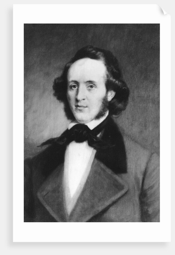 Felix Mendelssohn (1809-1847), German composer by Rotary Photo