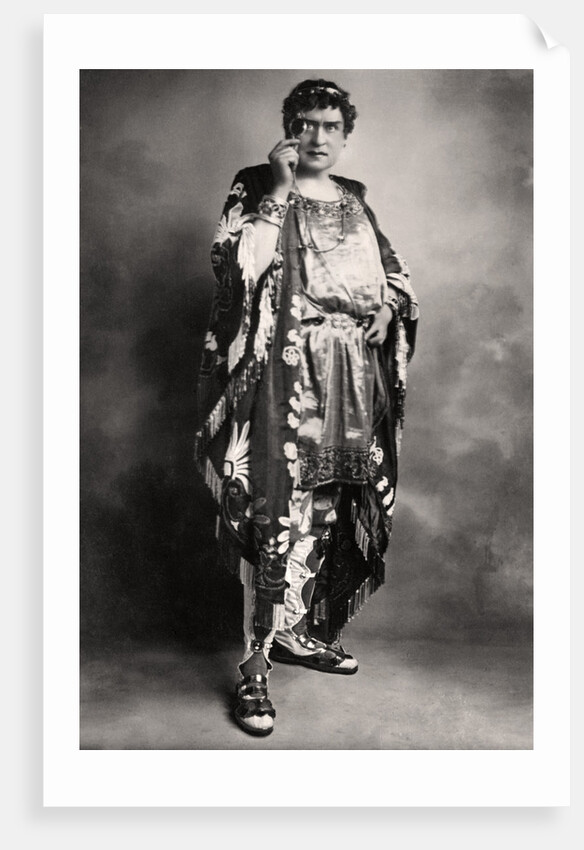 Herbert Beerbohm Tree (1853-1917), English actor by FW Burford