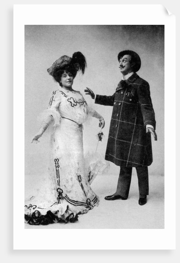 Ada Blanche and JR Hale in a scene from The Medal and the Maid by Anonymous