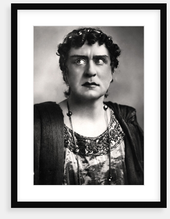 Herbert Beerbohm Tree (1853-1917), English actor by FW Burford