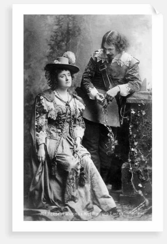 Herbert Waring (1857-1932) and Winifred Emery (1844-1942), actors by Window & Grove
