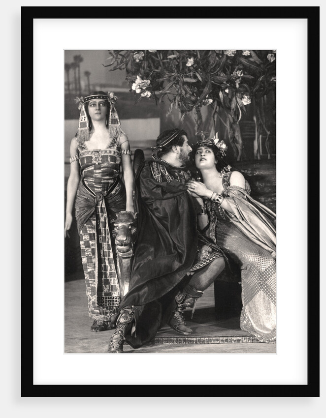 Herbert Beerbohm Tree, Constance Collier and Alice Crawford, English actors by FW Burford