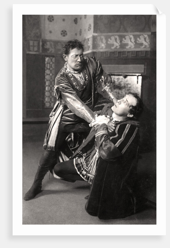 Lewis Waller (1860-1915) and Harry Brodribb Irving (1870-1919), English actors by Foulsham and Banfield