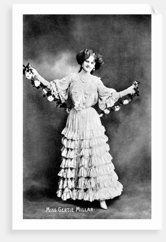 Gertie Millar (1879-1952), English actress by Anonymous
