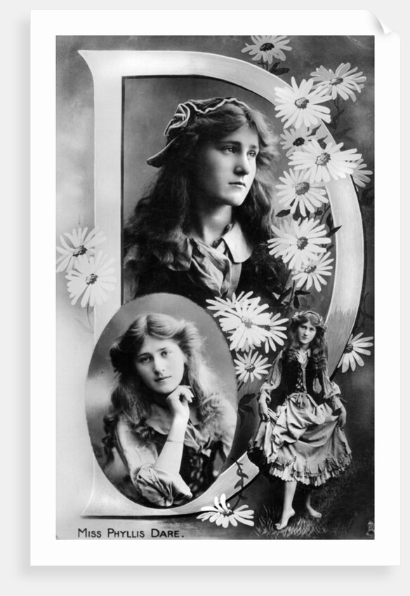 Phyllis Dare (1890-1975), English actress by Anonymous