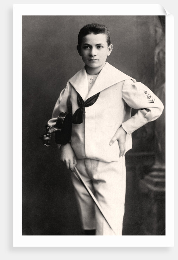 Mischa Elman (1891-1967), Ukranian violinist by Rotary Photo