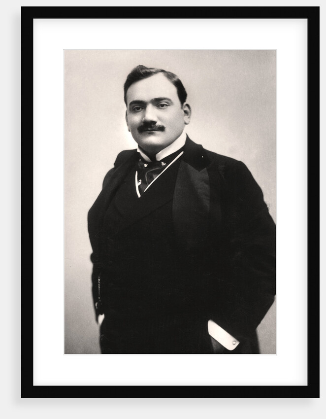 Enrico Caruso (1873-1921), Italian tenor by Rotary Photo