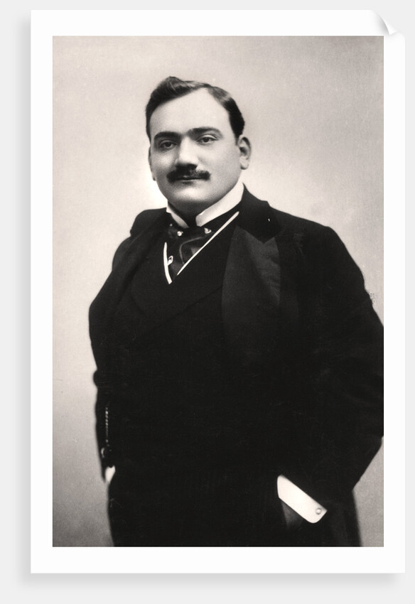 Enrico Caruso (1873-1921), Italian tenor by Rotary Photo