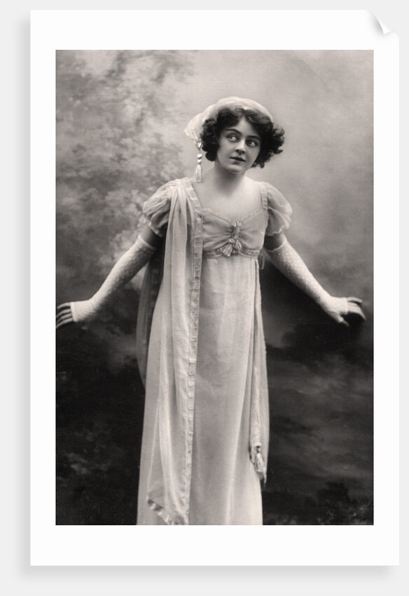 Adrienne Augarde (1882-1913), English actress by Anonymous